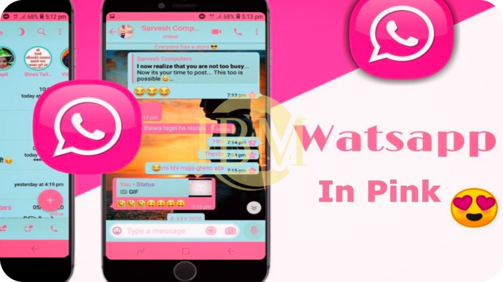 Fitur Unggulan dari WhatsApp Pink APK Mod