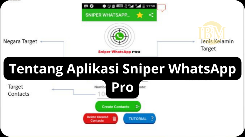 Tentang Aplikasi Sniper WhatsApp Pro