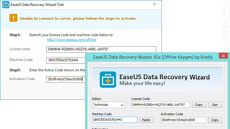 Easeus data recovery wizard