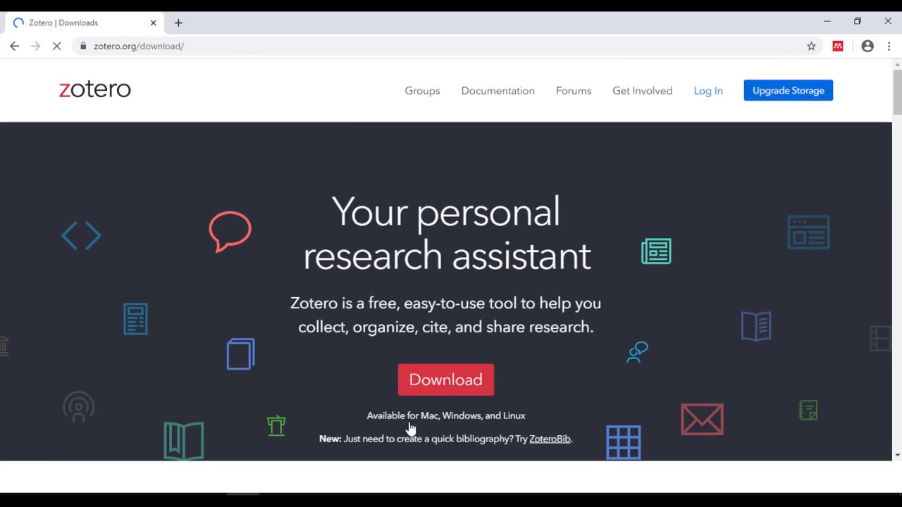 Zotero download
